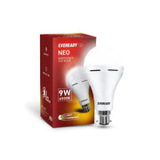 EVEREADY 9W Emergency Inverter LED Bulb, Battery Backup, B22 3 Hours Battery Backup, Ideal for Powercuts, Cool Day Light (6500K), Energy Efficient