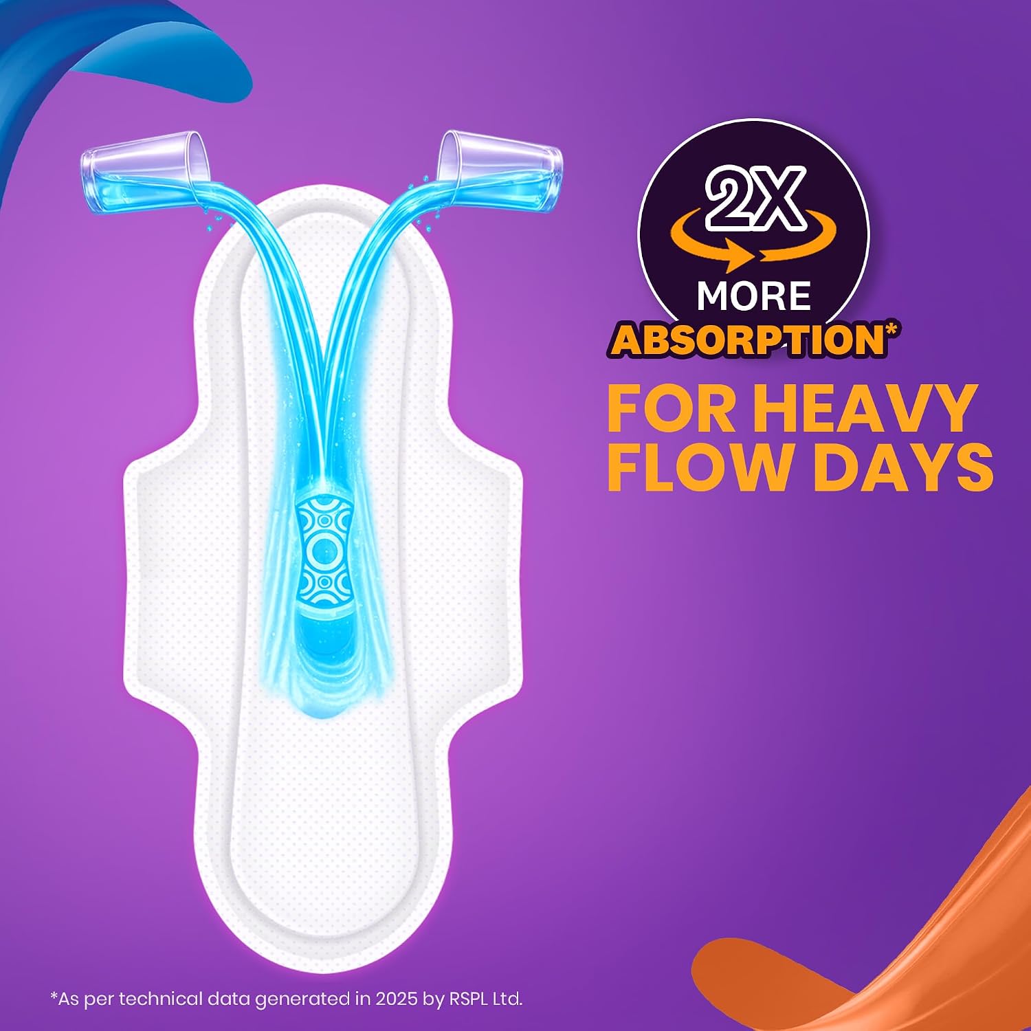 Pro Ease GO XL Sanitary Pads | Pack of 18