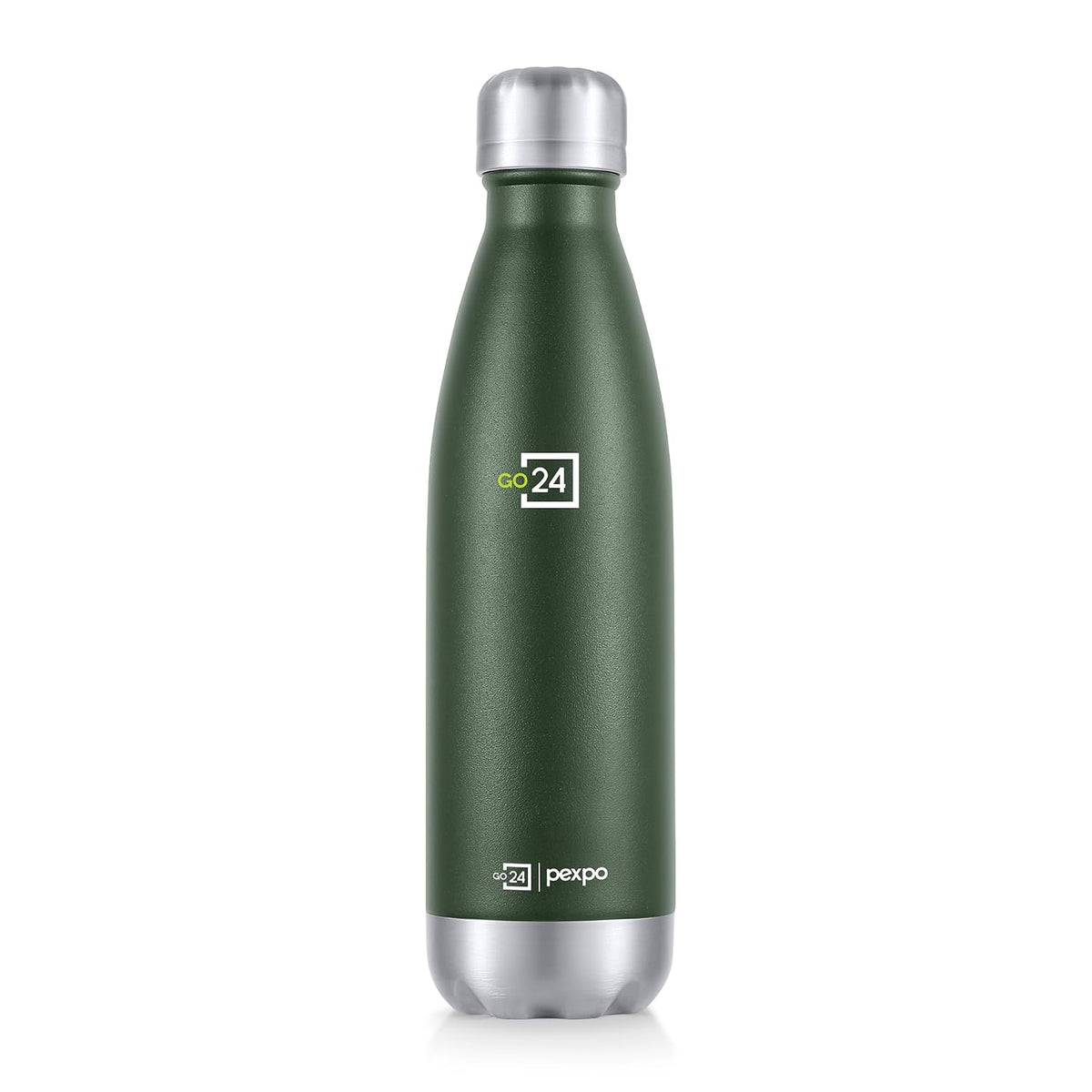 Stainless Steel Water Bottle Electro Military Green 500ml
