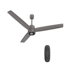 Havells FAB BLDC LED Ceiling Fan 1200 mm, 5 star, LED Speed Indicator, 380 RPM, Up to 65% Savings,Reverse Rotation,4 Speed Modes,Low Wattage 30W, Low Noise,Air Flow:235 CMM, 3 Year Warranty,Stone Grey