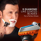 Gillette Fusion Power, Shaving Razor For Men | Micro-Pulse Technology For Reduced Friction | With Beard Shaping Back Blade | 5 Blades For Your Perfect Shave...