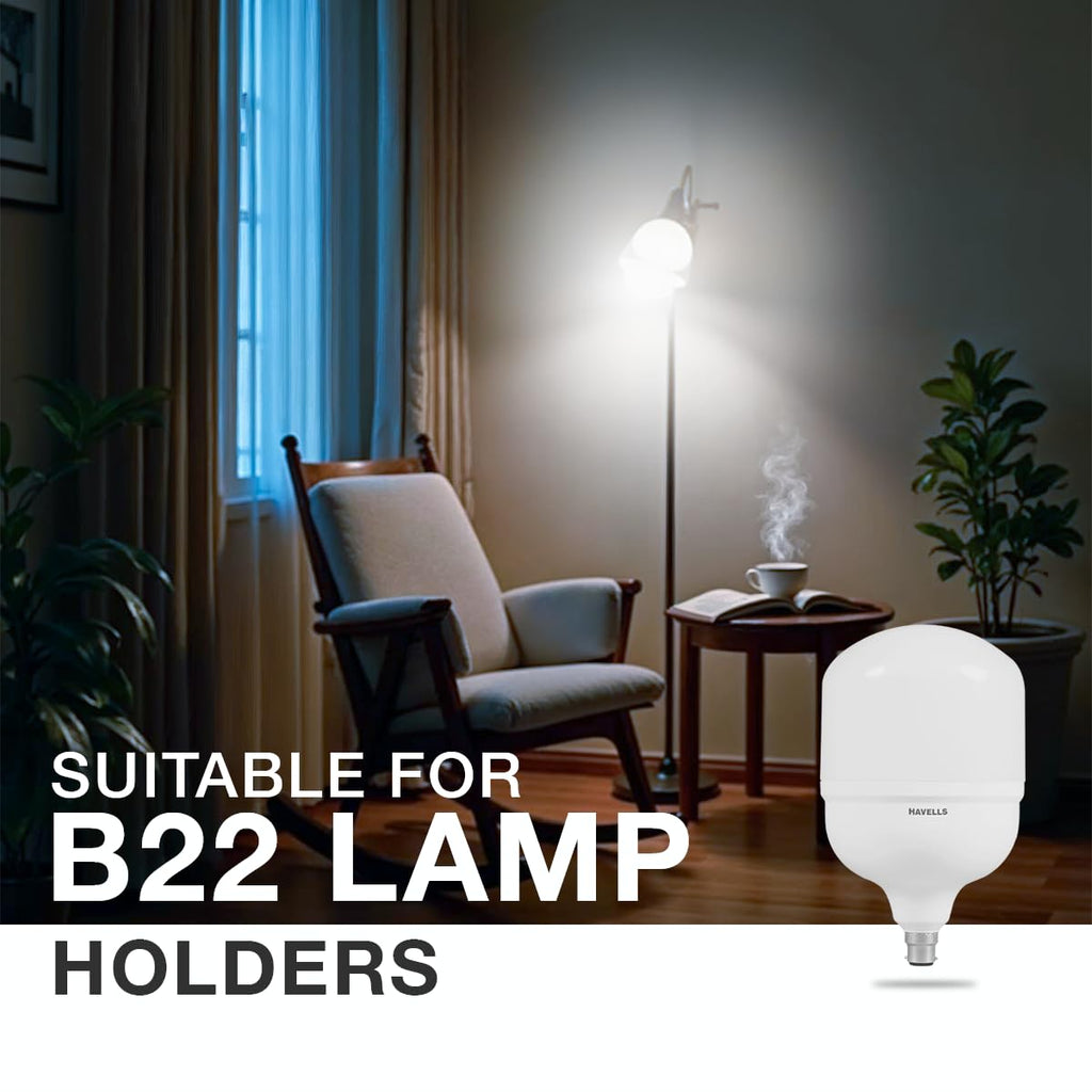 HAVELLS Adore Jumbo LED 60W B22 CDL LAMP (Pack of 6)