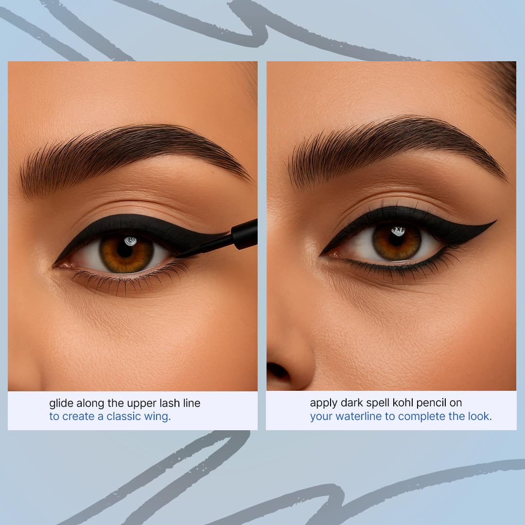 Sotrue Dark Spell Liquid Eye Liner, Black, Long Lasting Matte Waterproof Liner - Quick Drying Smudge Proof,Fine Tip For Precise Smooth Application, Transfer...