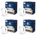 PHILIPS 18W B22 LED O - Bulb | OrbitGlow O Shape Bulb For Home, Office & Commercial Spaces | Colour : Cool Day Light, Pack of 4