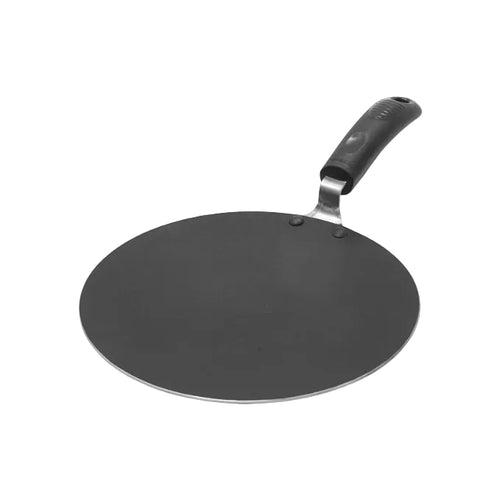 Crystal Aluminium Heavy Gauge Non-Stick Concave Tawa, 250 Mm, Standard, Multicolor