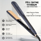 VEGA PROFESSIONAL Pro-Shine Titanium Hair Straightener with 38mm Wide