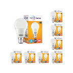 wipro Garnet 9W LED Bulb for Home & Office |Cool Day White (6500K) | B22 Base|220 Degree Light Coverage |4Kv Surge Protection |400V High Voltage...