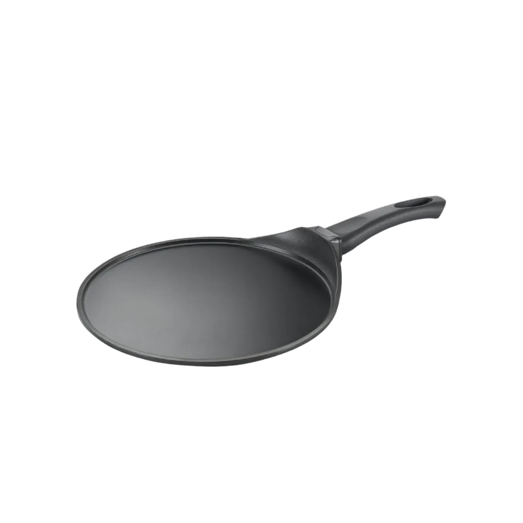 Prestige Omega Die-Cast Plus Aluminium Non-Stick Tawa 27 cm, Black