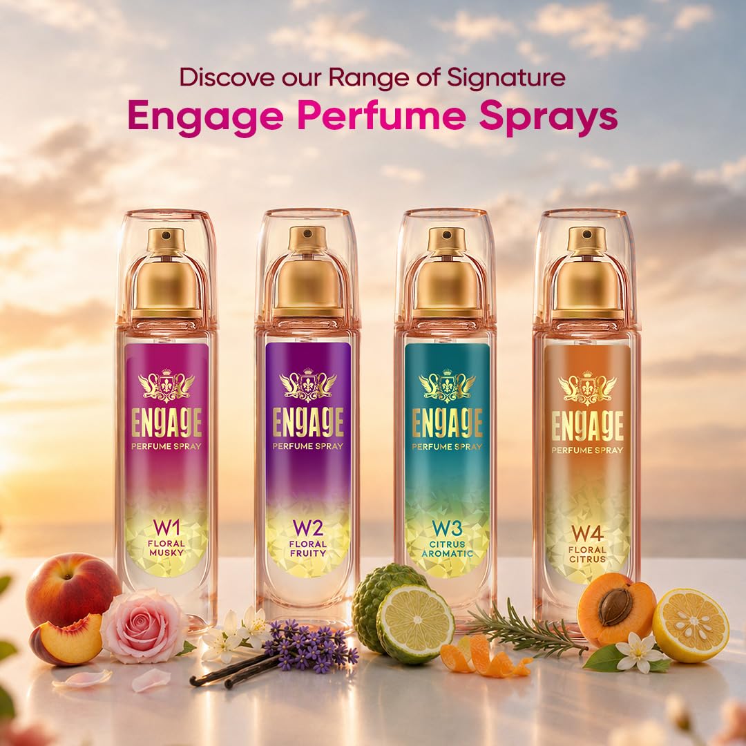 W3 Perfume Spray For Women | Citrus & Floral | Long Lasting | No Parabens | No Silicones| Dermatologically Tested | Skin Friendly | Crafted...