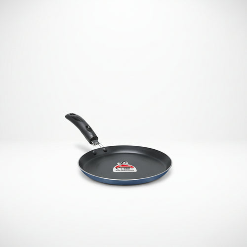 Crystal Induction Base Non-Stick Aluminium Flat Tawa, 300mm, Multicolour