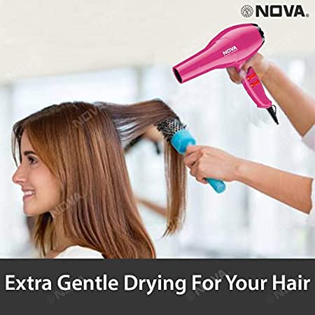 Nova N-6130 Hair Dryer for Women (Random Colour)