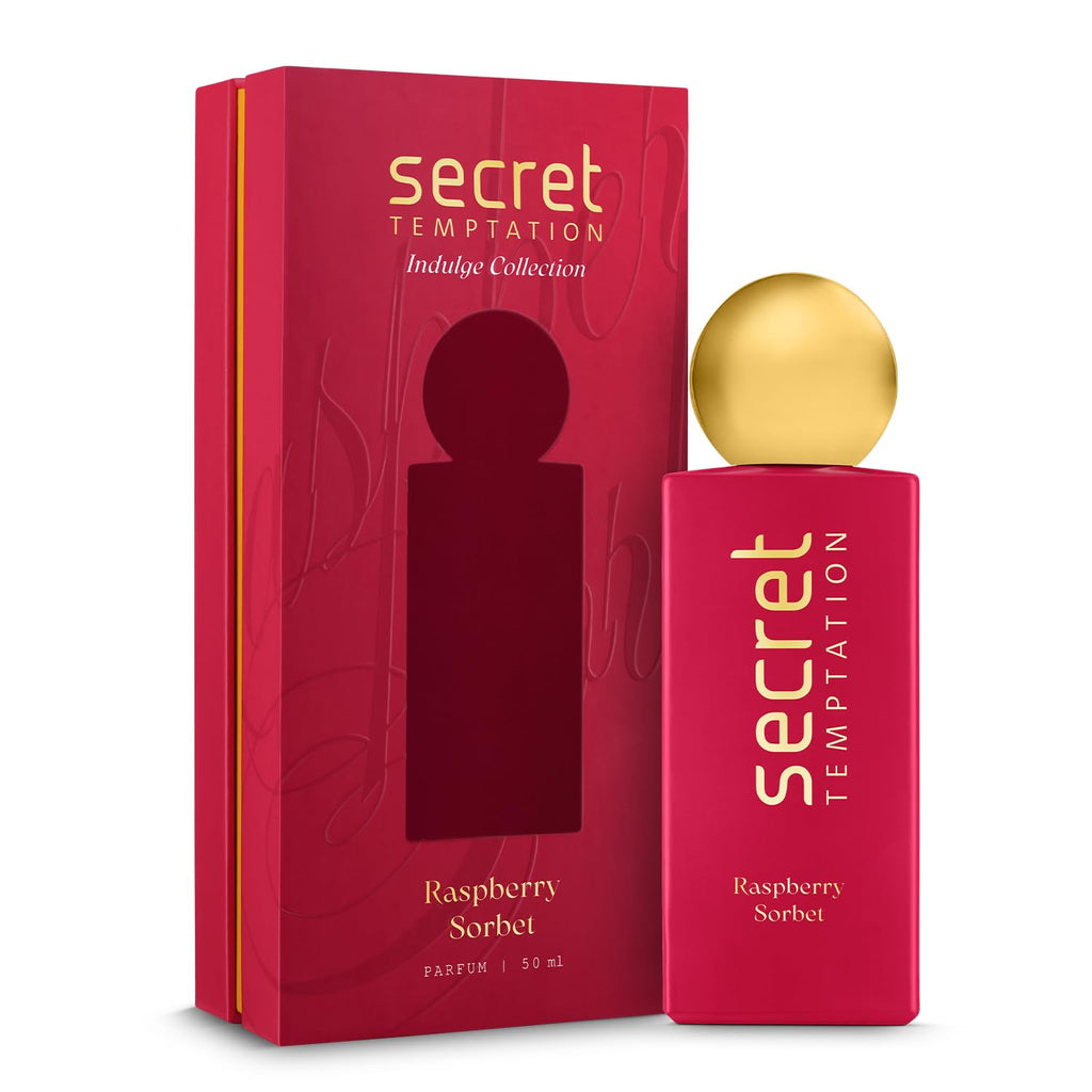 Secret Temptation Raspberry Sorbet Eau De Parfum for Women, 50ml | Zesty & Fruity Berry Fragrance for Women | Long-Lasting Women’s Perfume | Perfect For...
