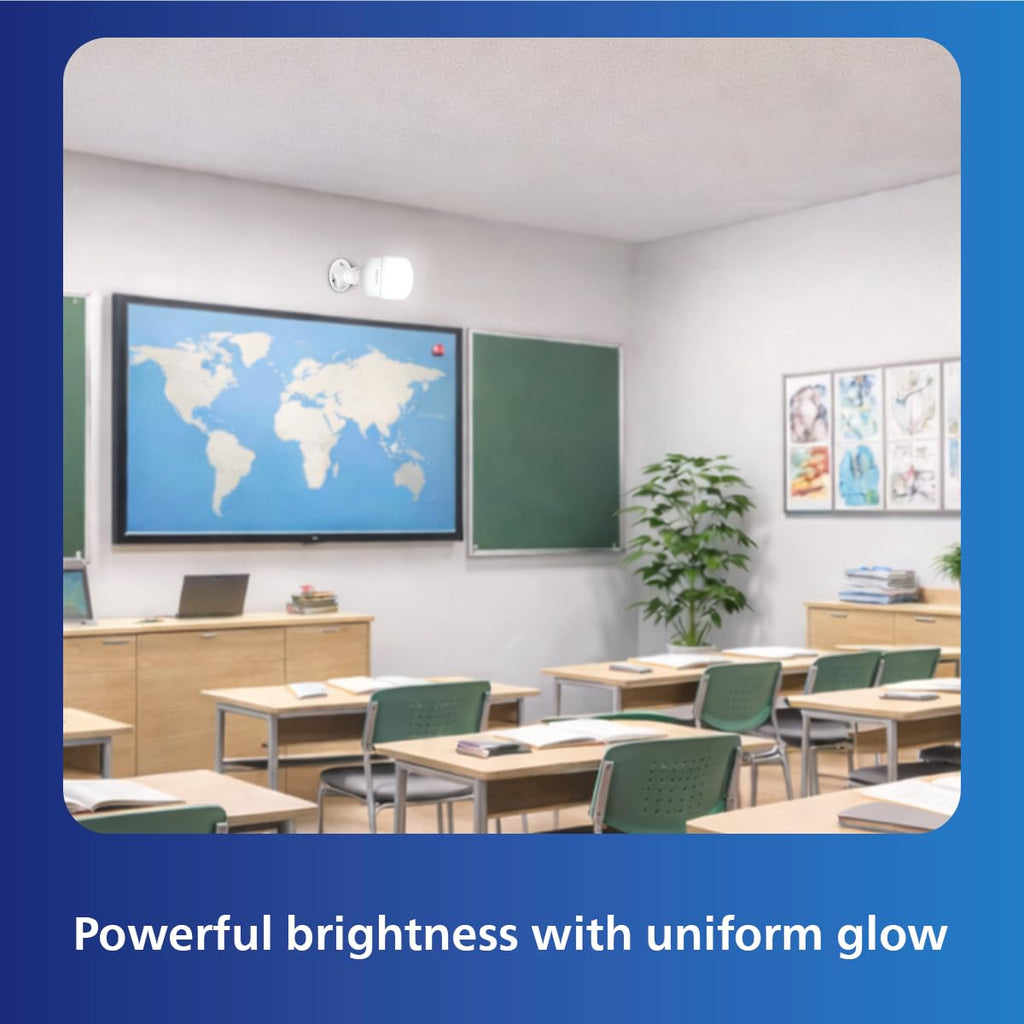 PHILIPS 30 - watt LED Bulb | AceBright High Wattage LED Bulb | Bulb Base : B22, Light Bulb for Home | Colour : Cool Day Light, Pack of 2