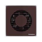 Crompton Ventilus HS 200 mm (8 inch) Kitchen/Bathroom/Office Exhaust (Ventilation) Fan | High Speed Operation | Automatic Dust Protection Shutters | 900 CMH Powerful Air Suction | 1800 RPM | Brown