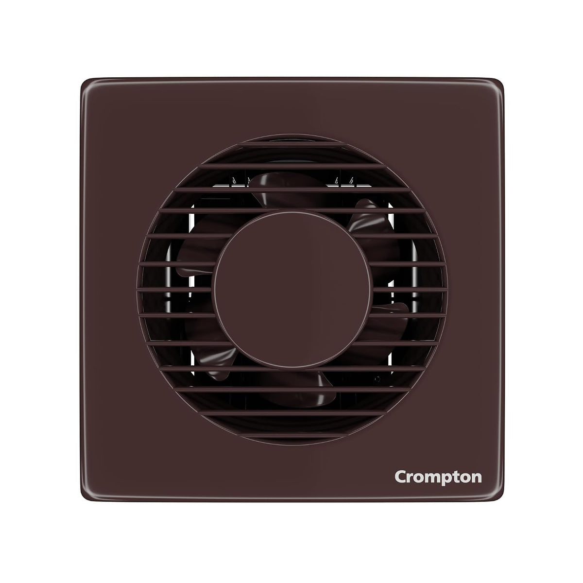 Crompton Ventilus HS 200 mm (8 inch) Kitchen/Bathroom/Office Exhaust (Ventilation) Fan | High Speed Operation | Automatic Dust Protection Shutters | 900 CMH Powerful Air Suction | 1800 RPM | Brown