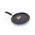 Crystal Aluminium Induction Base Non-Stick Flat Tawa, 280 Mm, Standard, Multicolor