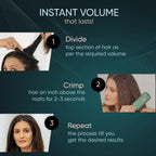 Vega VolumePro Hair Volumizer for Women With Ceramic Coated Plates & Digital Display