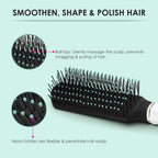 Agaro Classic Flat Hair Brush Classic Round Hair Brush