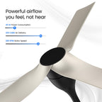 Orient Electric Aerosilent | India’s Most Silent Fan | Less than 50dB| 1200mm BLDC Ceiling Fan with Remote | BEE 5-Star Energy-Efficient Fan | Red Dot..