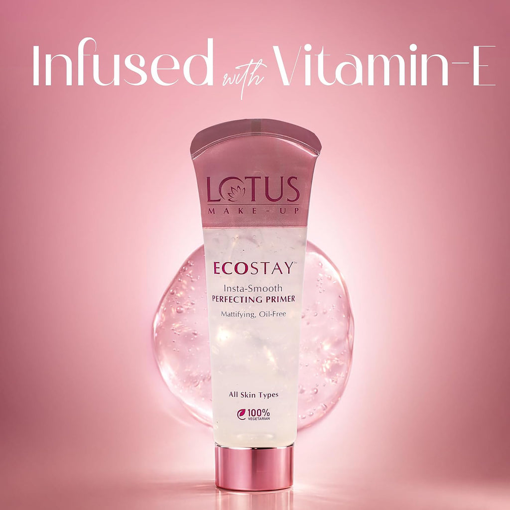 Lotus Makeup Ecostay Insta Smooth Perfecting Primer, 30g