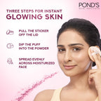 POND'S Natural Glow Face Powder, Pink Glow, 30g