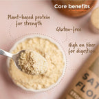 Two Brothers India Farms Sattu Atta (1 kg) | Made Using Bengal Gram | Naturally Gluten Free Chana Sattu | High Protein Bengal Gram Flour | Sattu Drink...