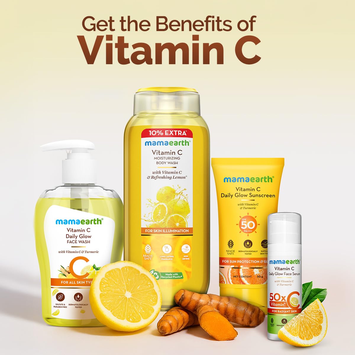 Mamaearth Vitamin C Face Wash for Women & Men 250ml