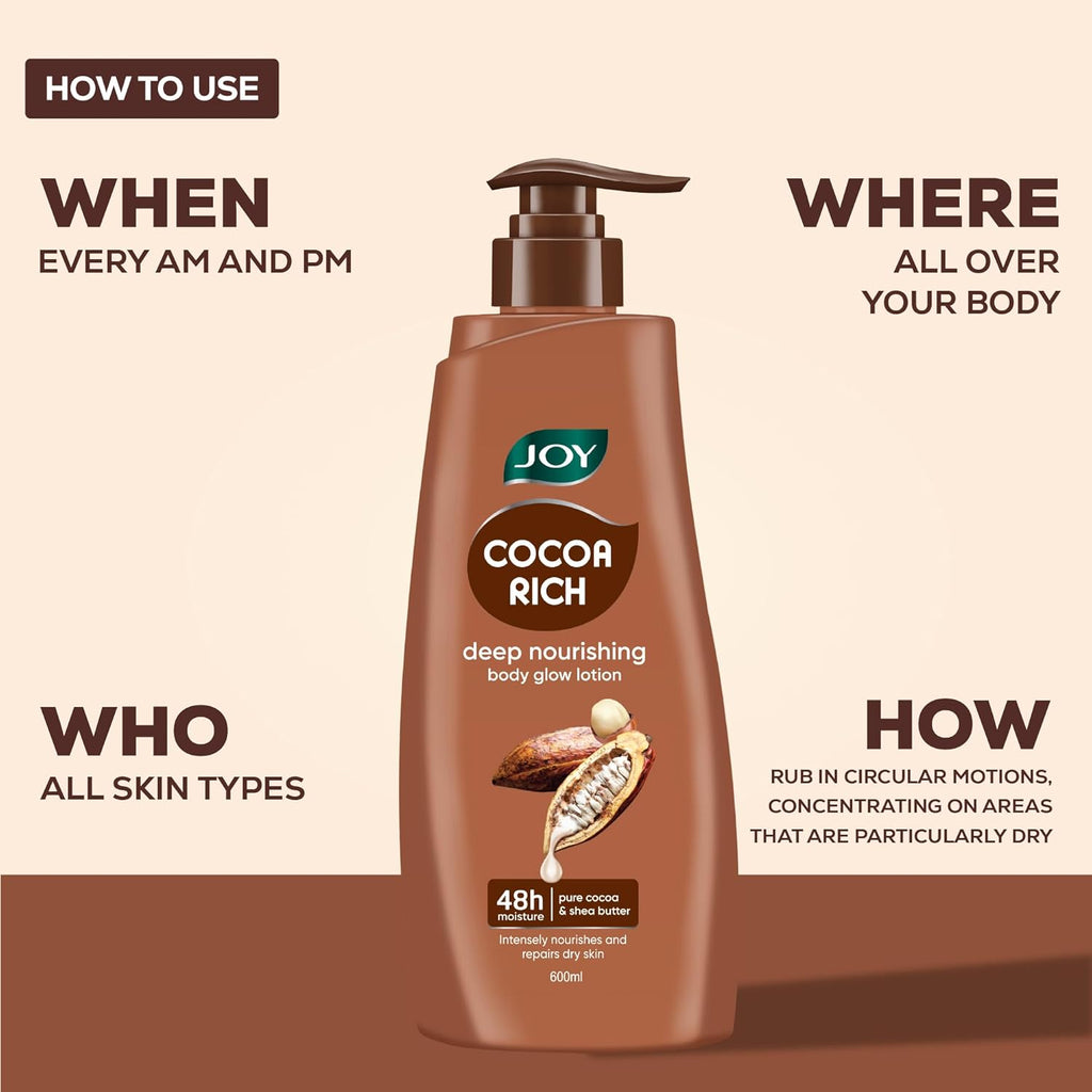 Joy Cocoa Rich Intense Nourishing Summer Body Lotion (600ml)