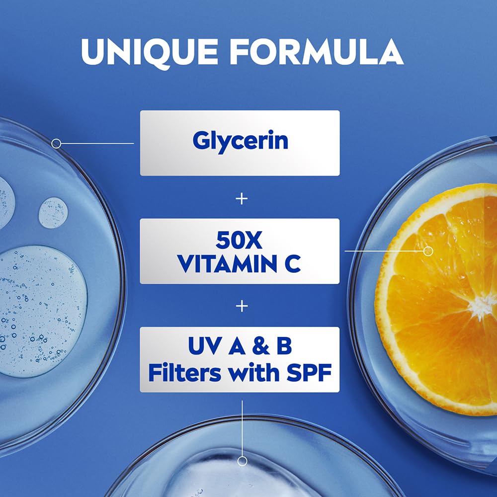 NIVEA Natural Glow Cell Repair Body Lotion,400 ML
