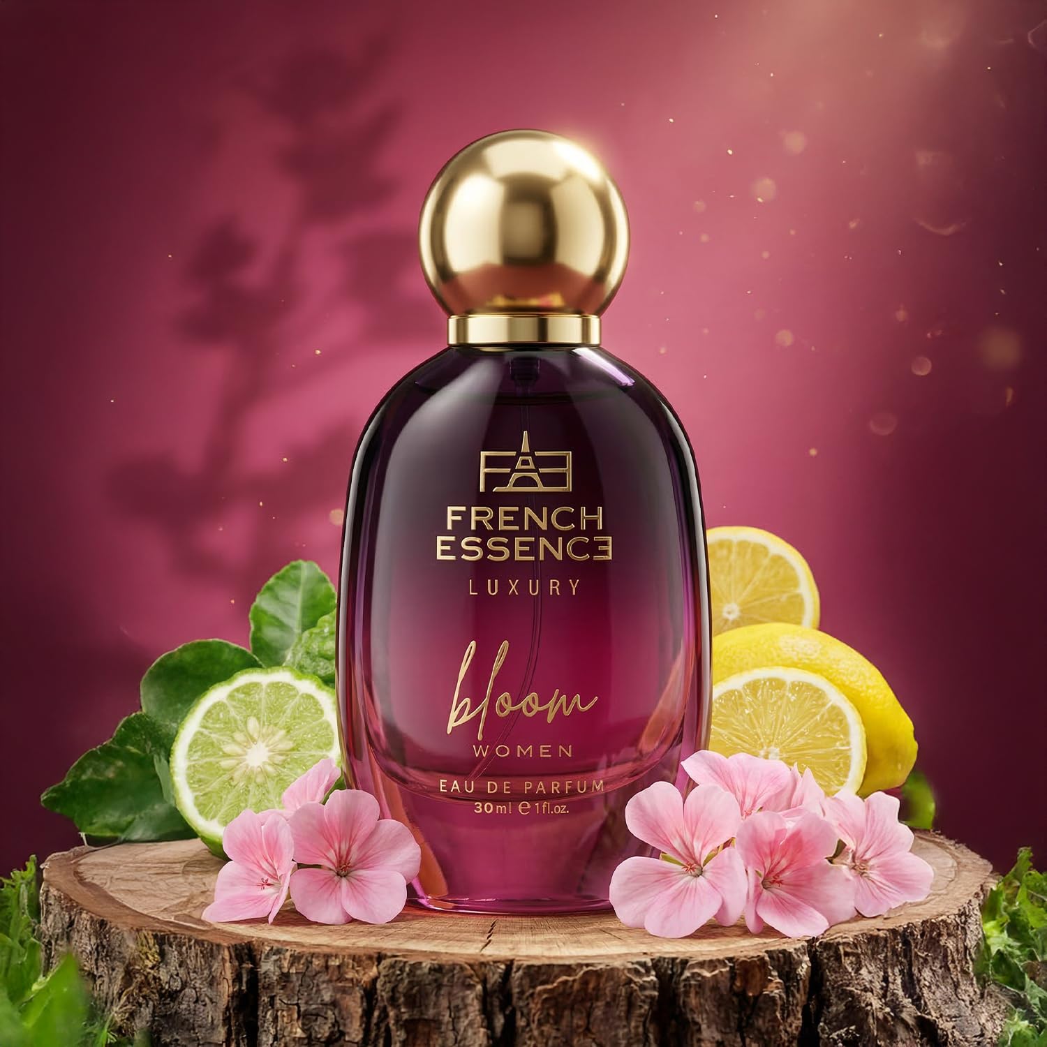 French Essence Bloom Eau de Parfum for Women | Long-Lasting Luxury Perfume | Ideal Gift for Wife & Girlfriend |30 ml