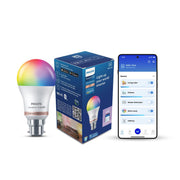 PHILIPS WiZ Neo 12W B22 Wi-Fi & Bluetooth LED Smart Bulb with Music Sync, Compatible with Amazon Alexa & Google Assistant, 16 Million Colours &..