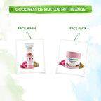 Mamaearth Multani Mitti Face Wash with Multani Mitti & Bulgarian Rose For Oil Control & Acne,100ml