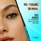 Lakme Eyeconic Kajal, Matte Waterproof Kohl, Smudgeproof Kajal Pencil that lasts 24 Hrs, Midnight Blue, 0.35g
