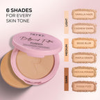 RENEE Bollywood Filter Blurring Compact - Beige Blur,9g