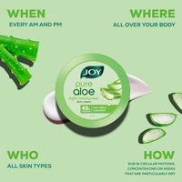 Joy Pure Aloe Light Moisturiser Skin Cream,200ml