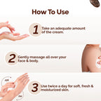 Mamaearth Cocoa Rich Moisturizing Cream with Cocoa Butter & Vit E for Deep Nourishment 200g