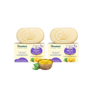 Himalaya Baby Bar with Pure Cow Ghee 125G|ph 5.5|Aloe vera|Soap free|Derma Tested | Safe for newborns|For baby's sensitive skin from day 1 (Pack of 2)