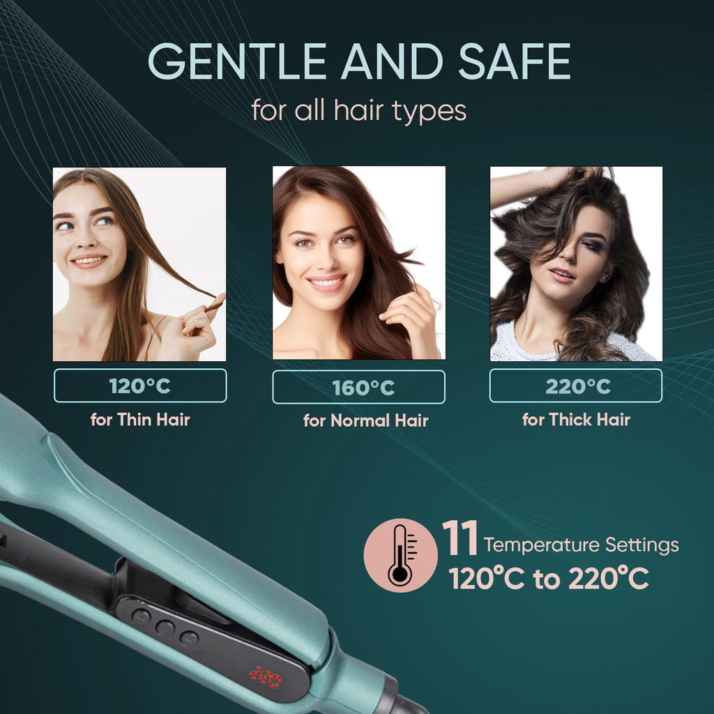 Vega VolumePro Hair Volumizer for Women With Ceramic Coated Plates & Digital Display