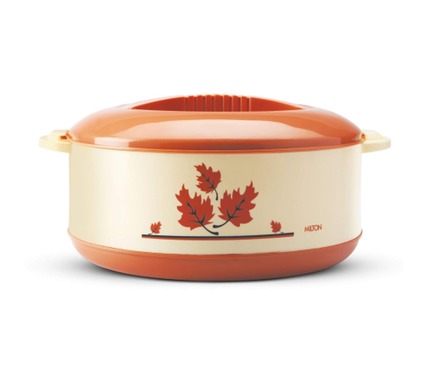 MILTON Orchid 2500 Inner Steel Casserole, 2360 ml, Light Brown | PU Insulated |