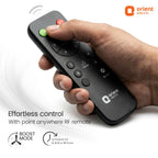 Orient Electric Aerosilent | India’s Most Silent Fan | Less than 50dB| 1200mm BLDC Ceiling Fan with Remote | BEE 5-Star Energy-Efficient Fan | Red Dot..