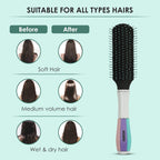 Agaro Classic Flat Hair Brush Classic Round Hair Brush