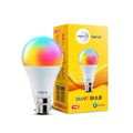 wipro 9W Bluetooth Enabled Smart Bulb B22 | 16 million Colours | White Tunable (Warm, Neutral & Cool White) | Dimmable | App-Control | Music Sync |...