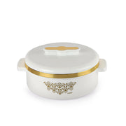 CELLO Exotic Insulated Roti Casserole Hot Pot Case 2500 ml, White |