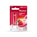 Himalaya Strawberry Shine Serum Infused Lip Balm 4.5G | For Smooth and Nourished Lips | 100% Natural Color & SPF 25 UV Protection