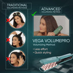Vega VolumePro Hair Volumizer for Women With Ceramic Coated Plates & Digital Display