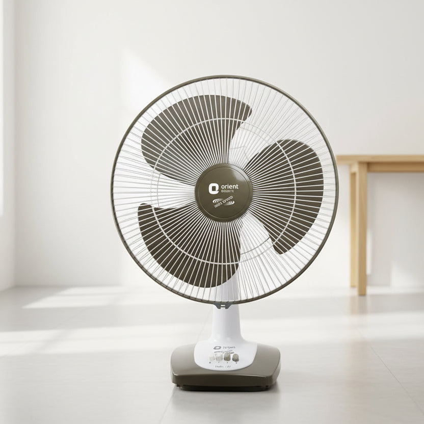 ORIENT Electric Table-27 400mm Table Fan (Commander Grey)