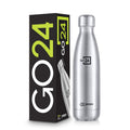 Stainless Steel Water Bottle Electro Silver 500ml