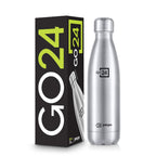 Stainless Steel Water Bottle Electro Silver 500ml