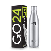 Stainless Steel Water Bottle Electro Silver 500ml