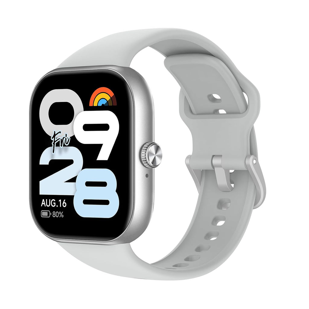 REDMI Watch Move 1.85 Premium AmoLED,14 Day Battery,Best Accuracy,Dual Core Processor Smartwatch (Silver Sprint Strap, Free Size)